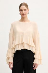 Блузка c bleja BOSS Orange, бежевый