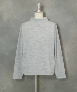 Вязаная футболка с точечным рисунком Studio Picone, цвет Light Gray (089)