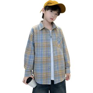Рубашка с лацканом Grade School Casual Shirts Lapel Moderate EASTERN CAMEL, желтый