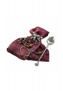 Набор колец для салфеток Motje, 4 шт., золото Loberon