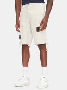 Шорты из ткани обычного кроя 251BE041CT1122 Aeronautica Militare, экрю