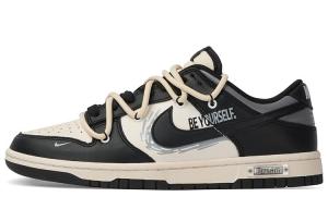 Мужские кроссовки для скейтбординга Nike Dunk, Black/White