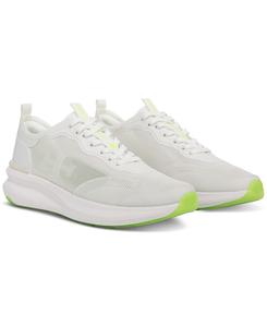 Женские сетчатые кроссовки Sarita на шнуровке Sam Edelman, White Mesh Fabric