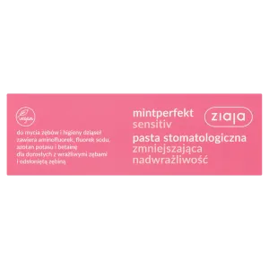 Ziaja Mintperfekt Sensitiv зубная паста снижающая гиперчувствительность, 75 мл