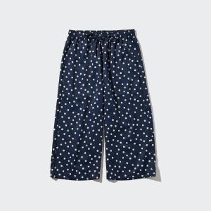 Повседневные брюки женские Uniqlo, темно-синий