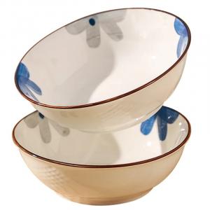 Набор тарелок Kawasimaya A-885-01, 2 шт 18 см, голубой