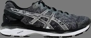 Кроссовки gel kayano 23 lite show 'carbon' Asics, серый