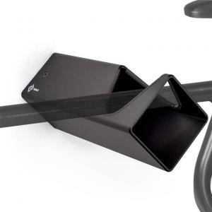 Настенное крепление для велосипеда - Алюминий - Черный - D-RACK PARAX, черный черный