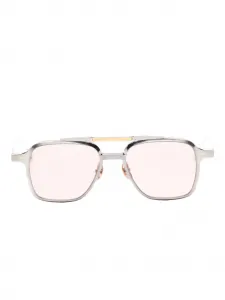 Белые солнцезащитные очки Circle Massada