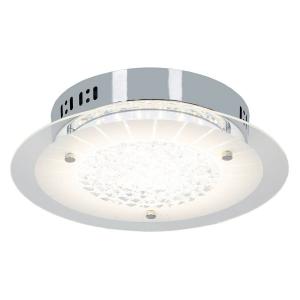 Светодиодный потолочный светильник Näve Zermatt, нержавеющая сталь - серебро