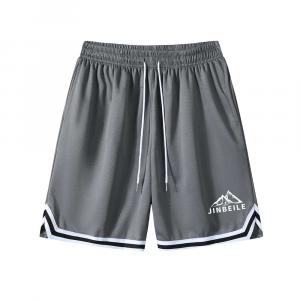 Баскетбольные шорты унисекс JINBEILE, черные (с подкладкой)