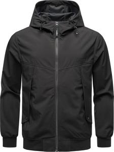 Куртка для активного отдыха Ragwear Tyller Bonded, черный