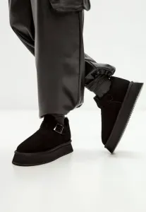 Ботильоны maya с пряжкой Cesare Gaspari, Black