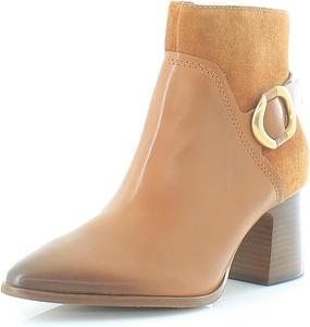 Женские ботильоны Vince Camuto Evelanna с устойчивым каблуком, Goldene Walnuss