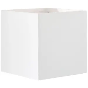 Наружный настенный светильник Isak 1 шт. Теплый белый светодиод для входной двери - регулируемый угол освещения - 10x10x10 см Brilliant, белый