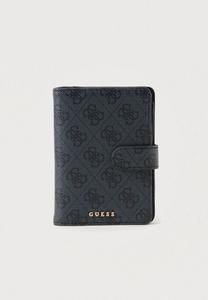 Кошелек Guess GIFT BOX PASSPORT CASE KEYRING UNISEX SET, Dark Grey