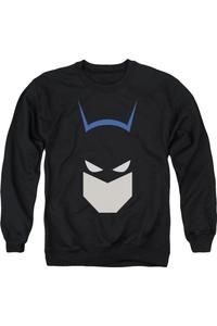 Толстовка Batman Bat Head для взрослых с круглым вырезом Gildan, черный
