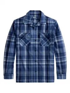 Рубашка с воротником Polo Ralph Lauren, синий