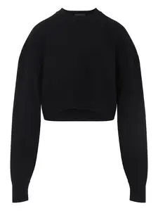 Укороченный свитер Tom Ford, черный