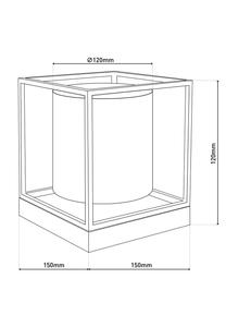 Настольная лампа БЕТА с Е14 Näve Leuchten, серый
