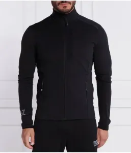 Толстовка regular fit Ea7, черный