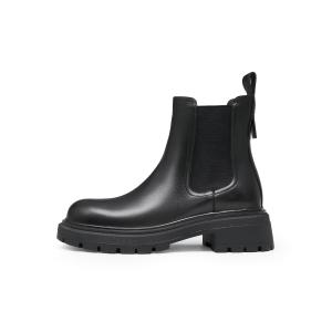 Короткие женские ботинки челси Teenmix, Coffee (Fleece-Lined)