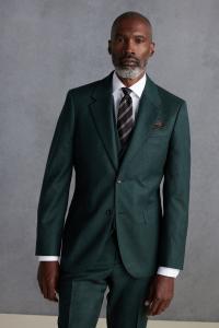 Фирменный пиджак из фланели Zignone Next, зеленый