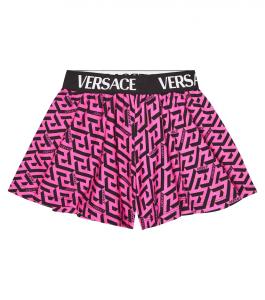 Хлопковые шорты La Greca Signature Versace, разноцветный