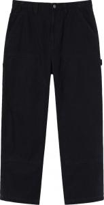 Брюки Stussy Canvas Work Pant 'Black', черный