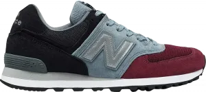 Кроссовки New Balance 574 'Burgundy Black Grey', серый