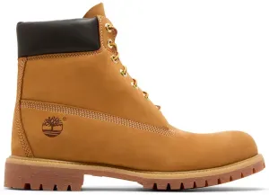 Мужские ботинки Timberland Premium из нубука с логотипом, пшеничный