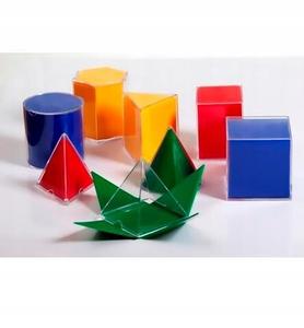 Набор прозрачных фигур со съемными сетками. Learning Resources