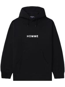 Худи с принтом Homme Comme des Garçons Homme, черный