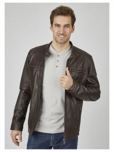 Кожаная куртка Bugatti, темно-коричневый