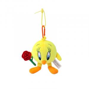 Классические милые плюшевые куклы-подвески с мультяшными персонажами высотой 8см HUGKIS