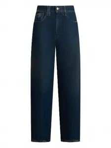 Джинсы с эффектом потертости Cycle, синий