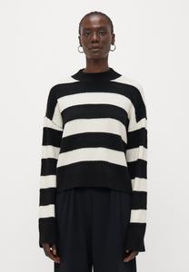 Джемпер Vero Moda Tall VMINEZ HIGHNECK , Black/Birch/Black