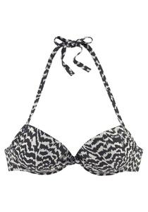 Футболка-топ бикини LASCANA, Black