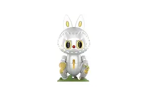 Фигурка Pop Mart Labubu The Monsters Elf Monster Collection Blind Box, 8 см, Robot Gojimomo Steel Beast