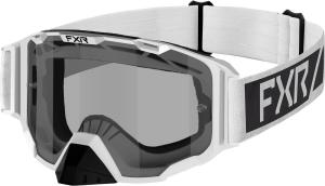Очки FXR Maverick 2023 для мотокросса, белый/черный