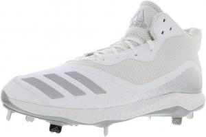 Мужские бейсбольные бутсы adidas Icon V Bounce, белый/серебряный