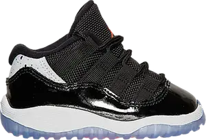 Кроссовки Air Jordan 11 Retro Low BT Infrared 23, черный
