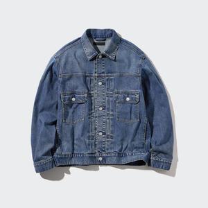 Джинсовая куртка UNIQLO Unisex, 64 синий