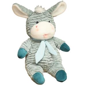 Плюшевая кукла Cartoon Caramel Little Donkey, высота 28cm/55cm/65cm MLING, зеленый