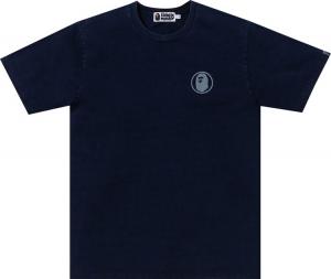 Футболка BAPE Japan Culture Graphic Tee 'Indigo', синий