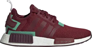 Кроссовки Adidas Wmns NMD_R1 'Burgundy Green', красный