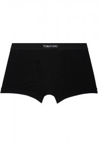 Хлопковые боксерские трусы Tom Ford, черный