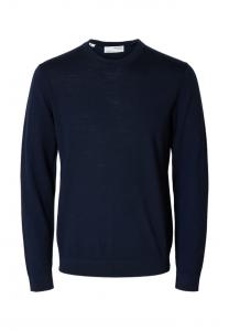 Толстовка с длинными рукавами Selected, синий