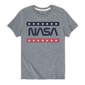 Футболка с рисунком NASA Americana для мальчиков 8–20 лет Licensed Character, серый