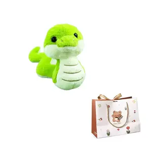 AZLCL Плюшевая игрушка Little Green Snake 25 см